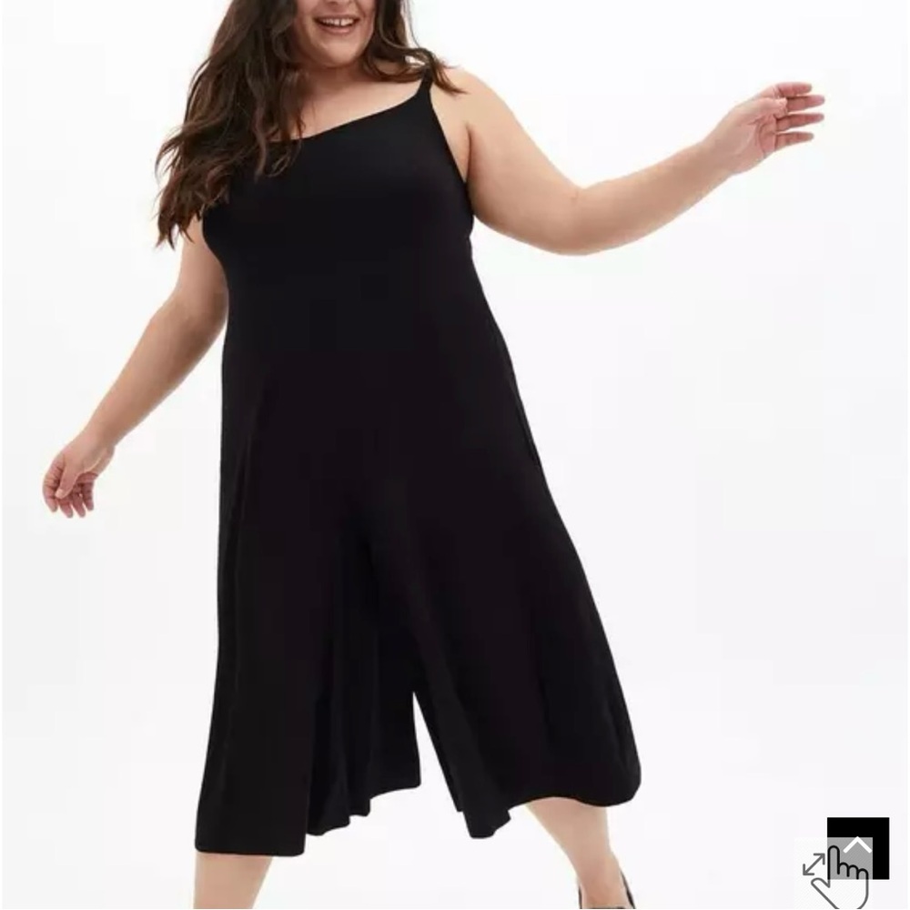 TORRID Super Soft Cami Culotte Jumpsuit Lot of 2- Tie Dye & Black- Size 3 - Picture 7 of 10